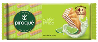Piraque Wafer Lime 20x100g